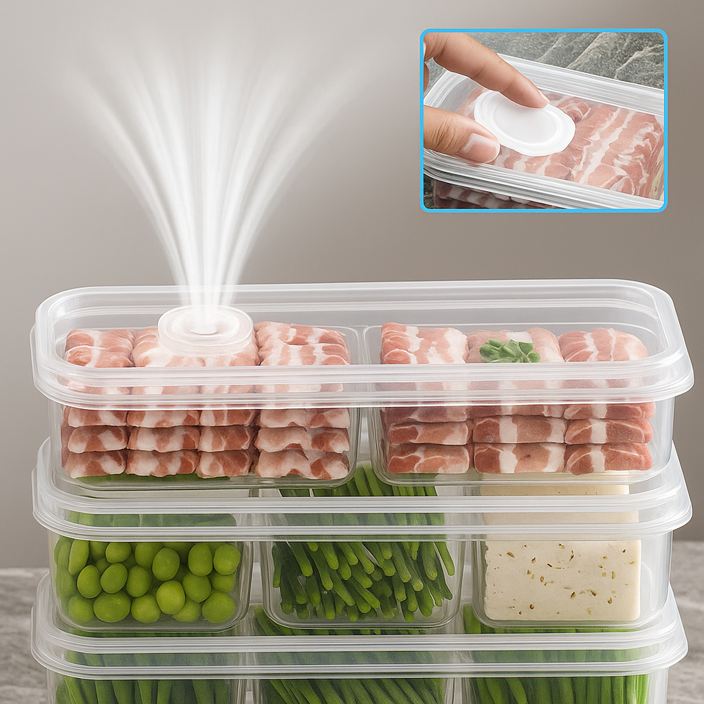 Boîte de rangement pour compartiment de conservation des aliments frais