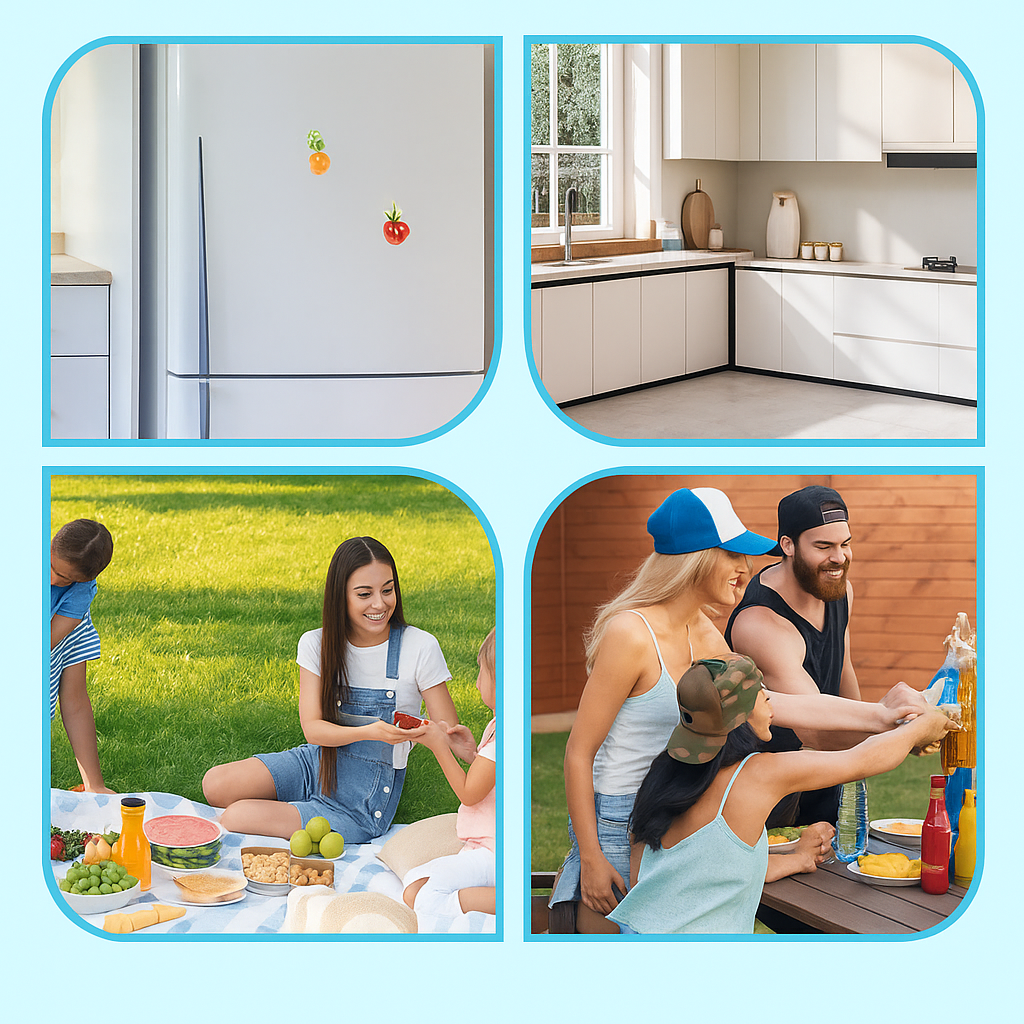 Boîte de rangement pour compartiment de conservation des aliments frais