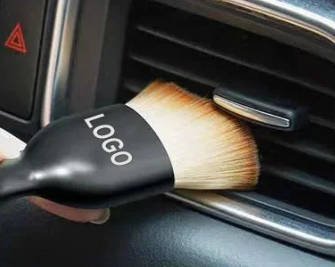 Brosse douce de nettoyage de voiture avec logo