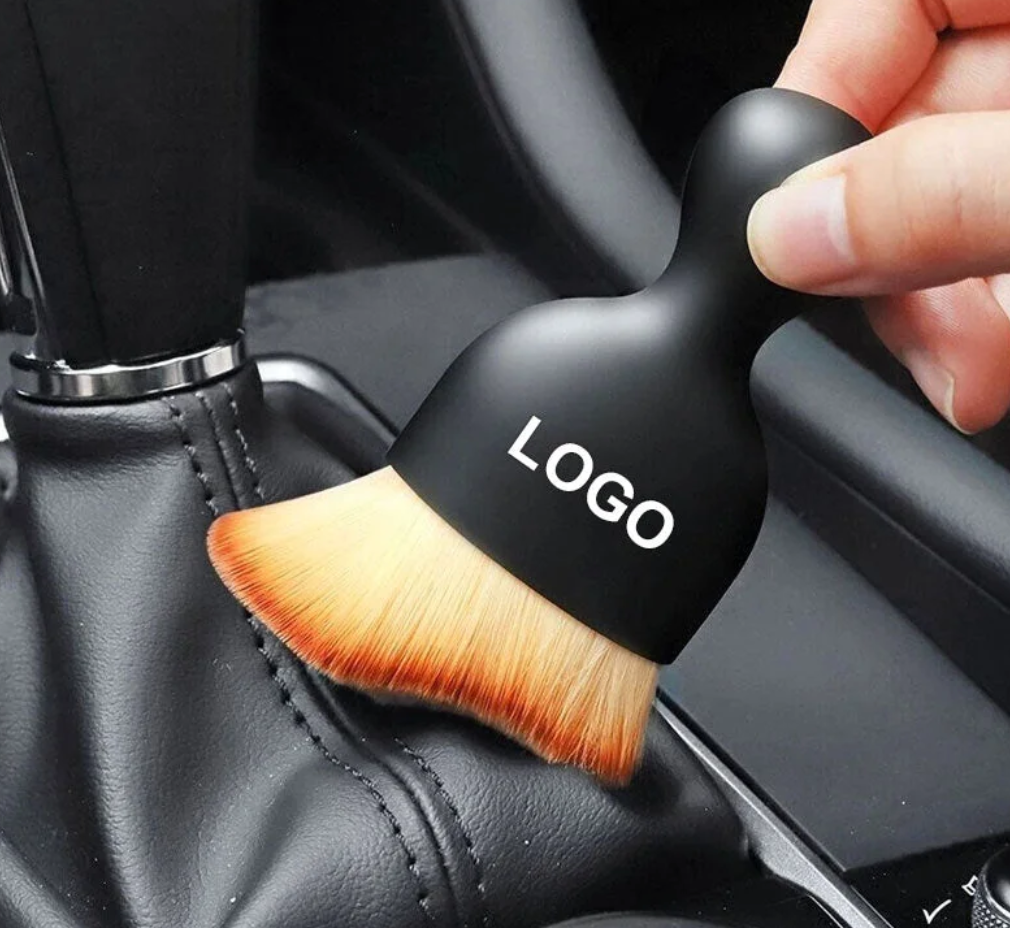 Brosse douce de nettoyage de voiture avec logo