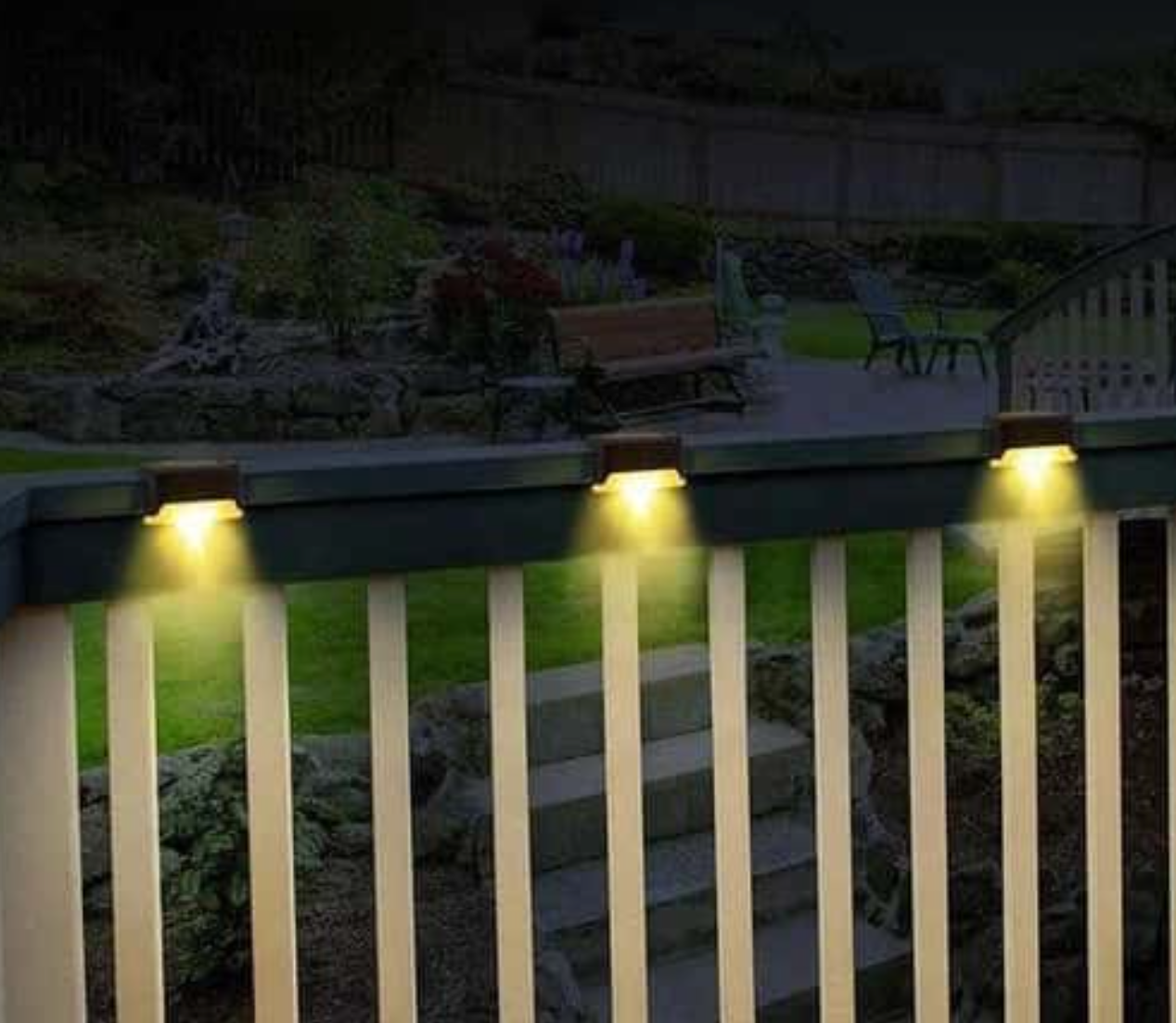 Lampes murales solaires LED