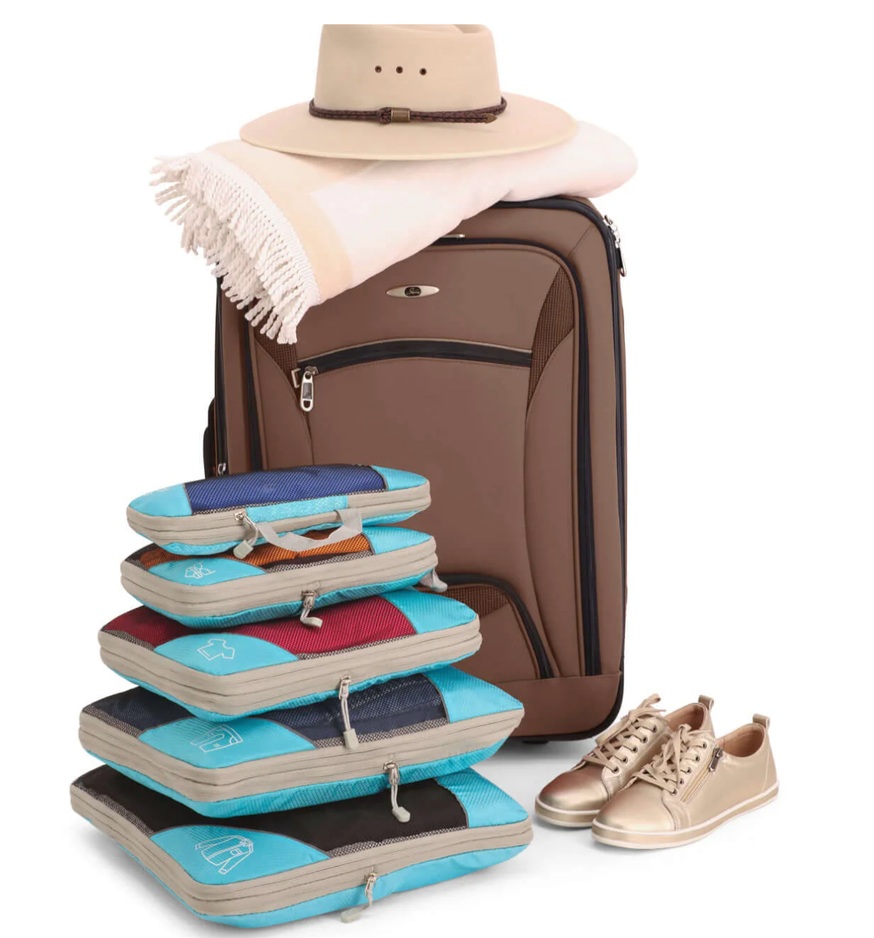 Packzy - Pack de 5 Cubes de compression