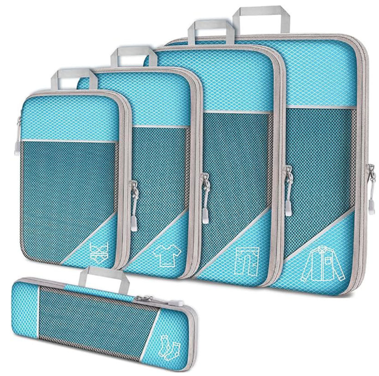 Packzy - Pack de 5 Cubes de compression