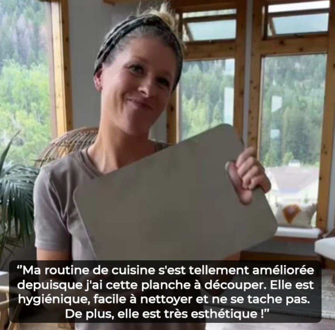 Planche à découper en titane