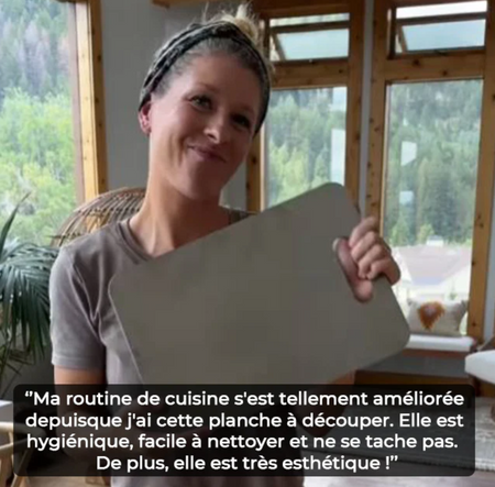 Planche à découper en titane