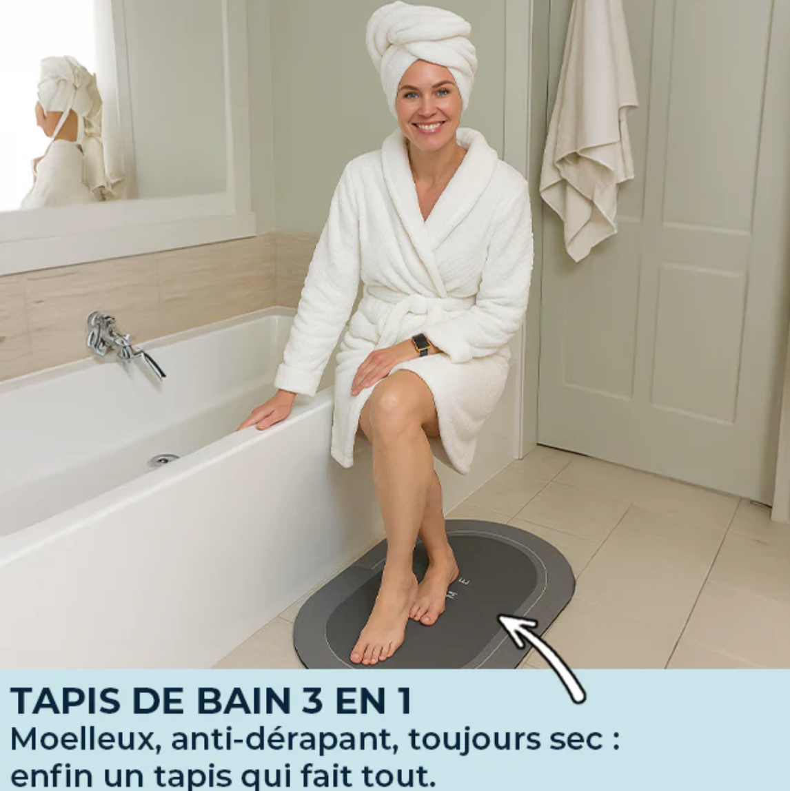 Tapis ultra absorbant
