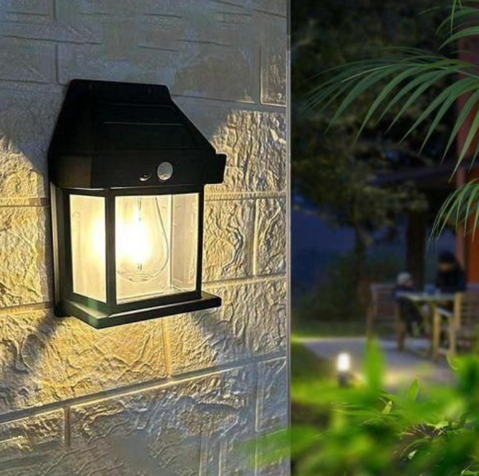 Lumière murale solaire en tungstène