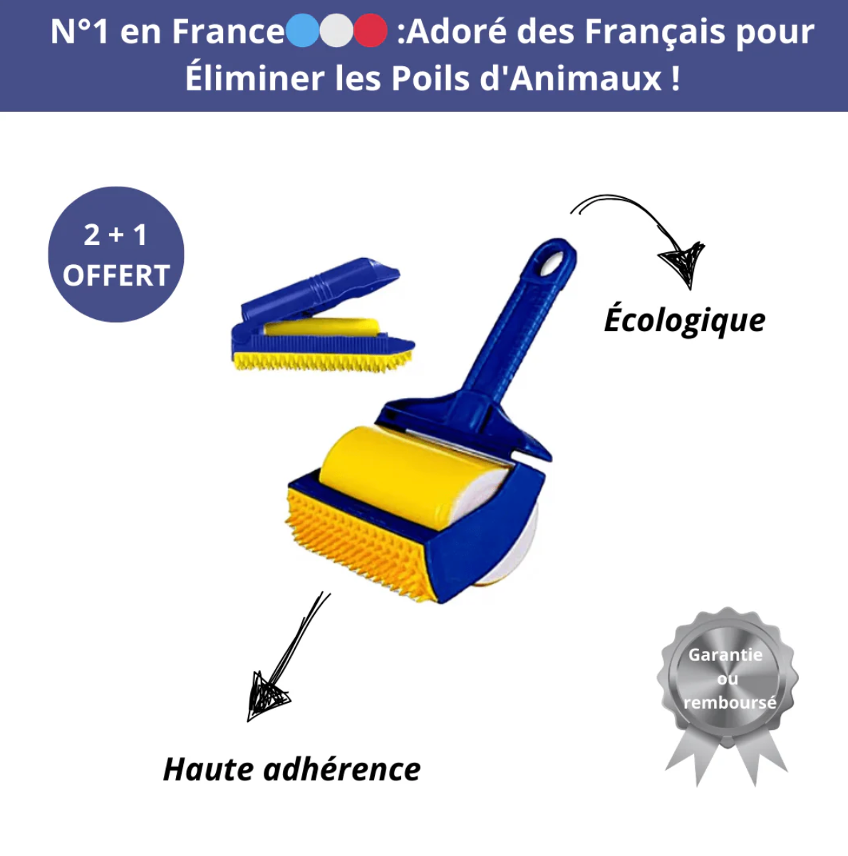 Rouleau pour Animaux de Compagnie Réutilisable