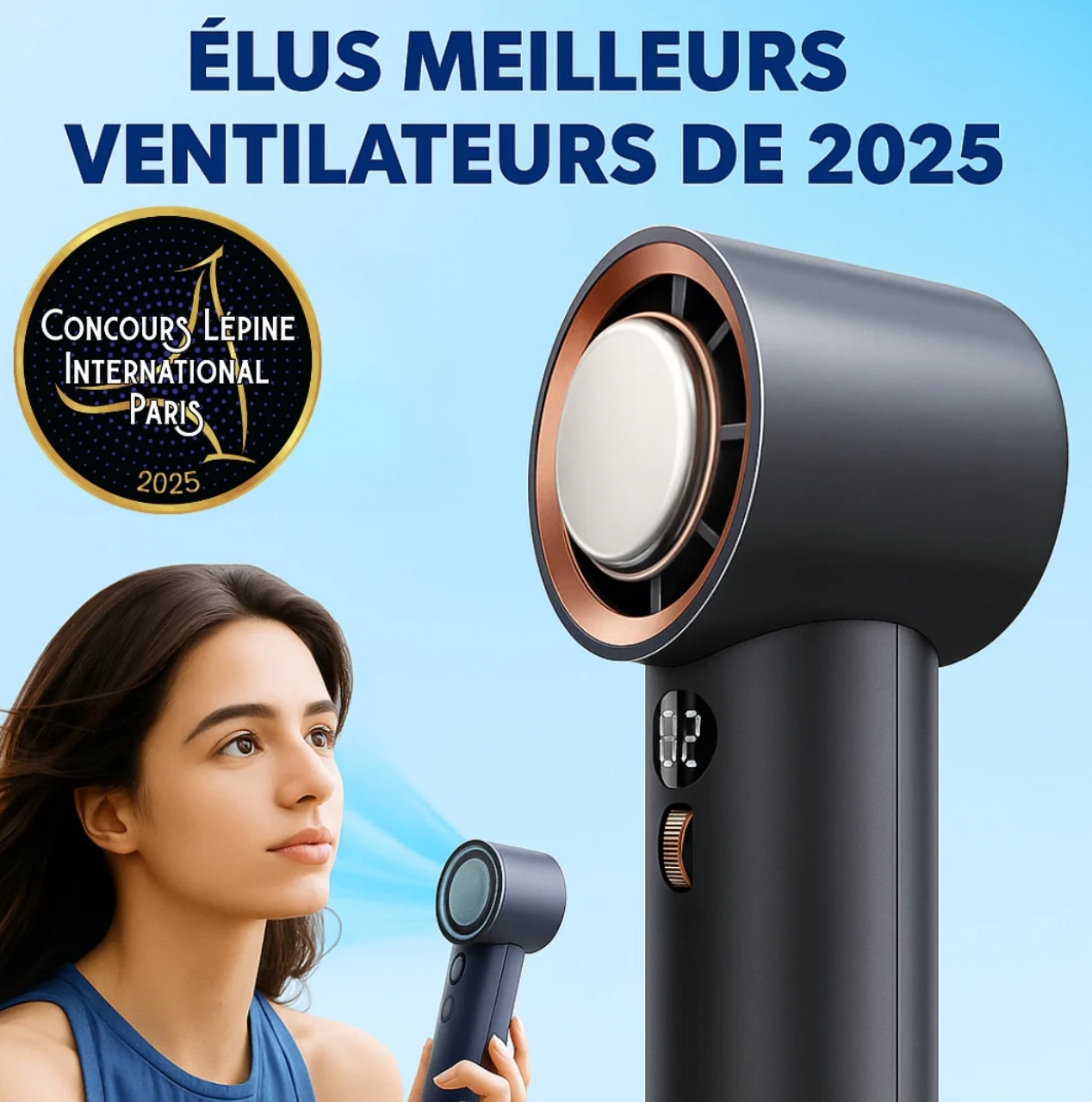 Mini ventilateur révolutionnaire