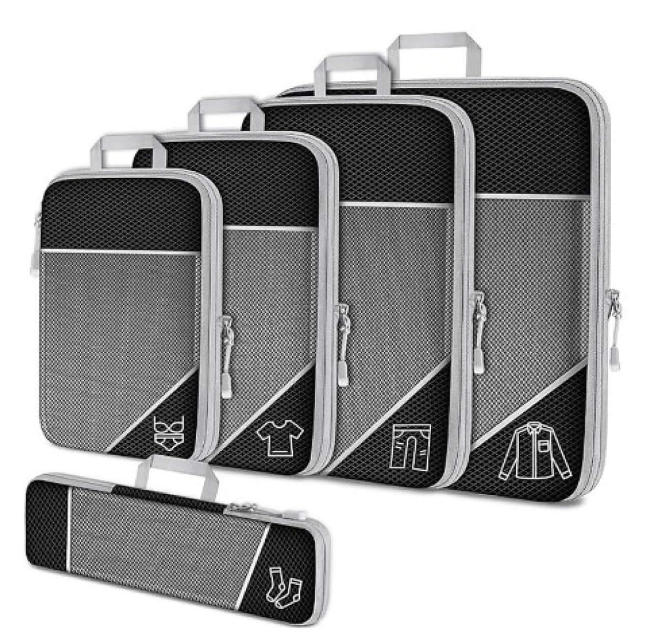 Packzy - Pack de 5 Cubes de compression