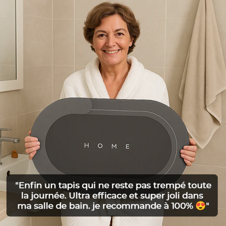 Tapis ultra absorbant