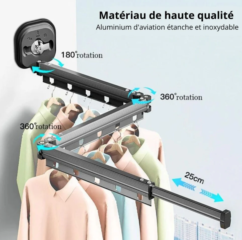 EspaceCloth Sèche-Tout Mural