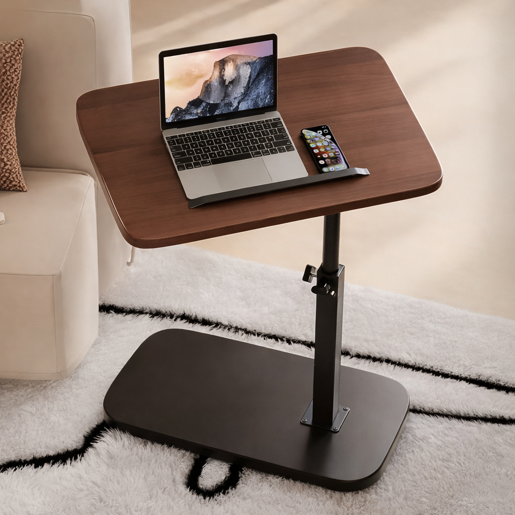 Table multifonctionnelle en forme de C