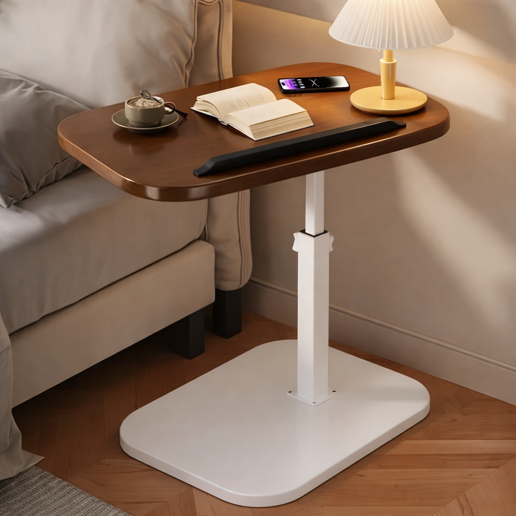 Table multifonctionnelle en forme de C