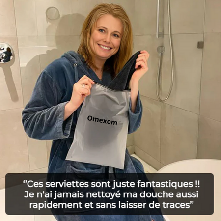 Lot de 5 Chiffons microfibres Omexom